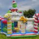 Château gonflable Grinch de Noël location anniversaire, fête et événement Catcha!
